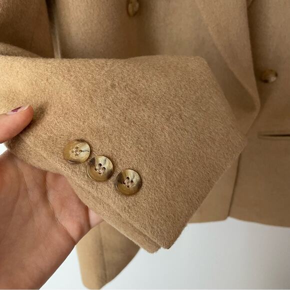 Brooks Brothers Camel Hair Blazer Size 8 - Picture 5 of 11